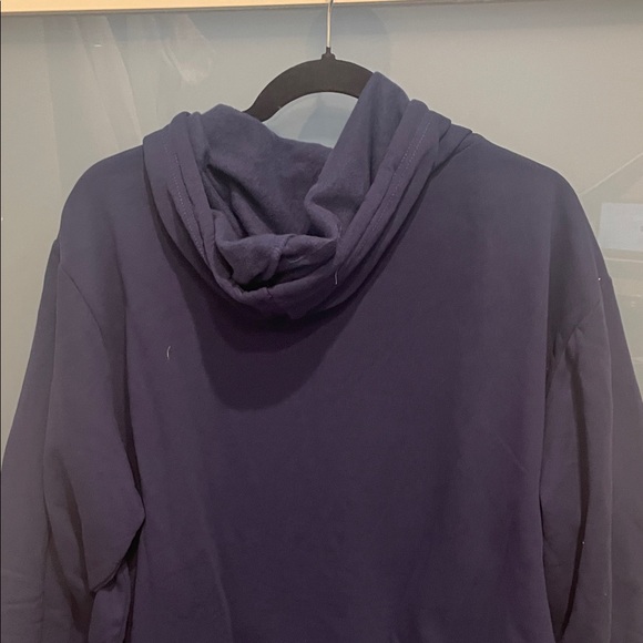 Peanuts Dark Blue Hoodie with Snoopy Basketball Design, XL, EUC - Picture 8 of 11